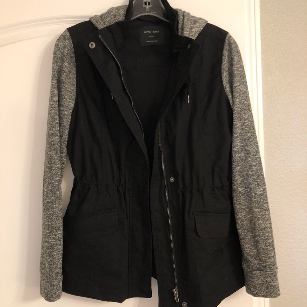 Black and Grey jacket